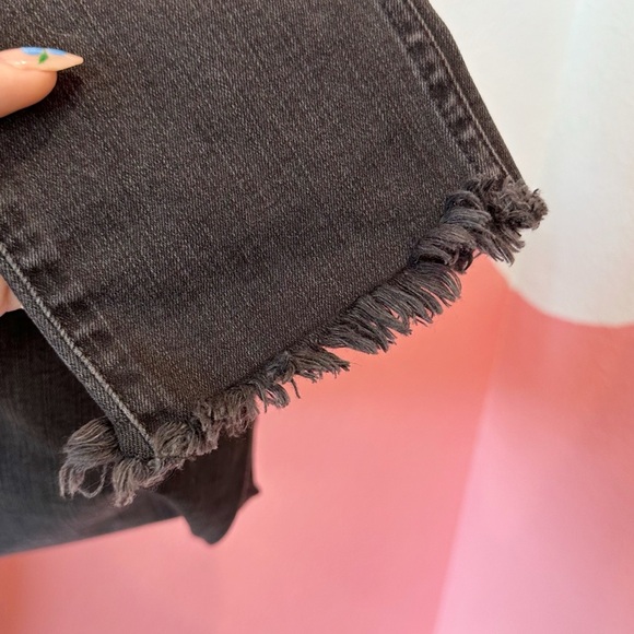 Madewell 10" High-Rise Skinny Jeans in Berkeley Black Button Fly 26 - Picture 6 of 11